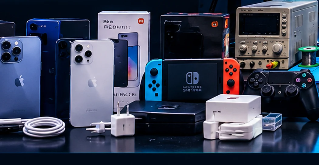 Imagen ilustrativa de celulares y accesorios